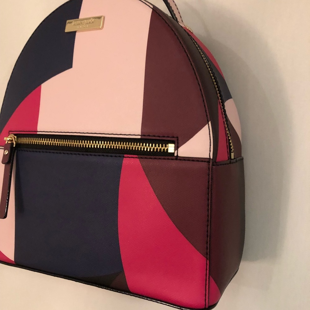 KATE SPADE Laurel Way Geo Spotlight Sammi Backpack - Picture 2 of 8